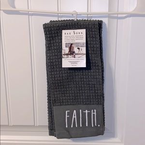 New Rae Dunn Faith & Hope Towels